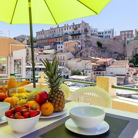 Au Vallon -Terrasse De Reve Au Vallon Des Auffes Marseille Eksteriør billede