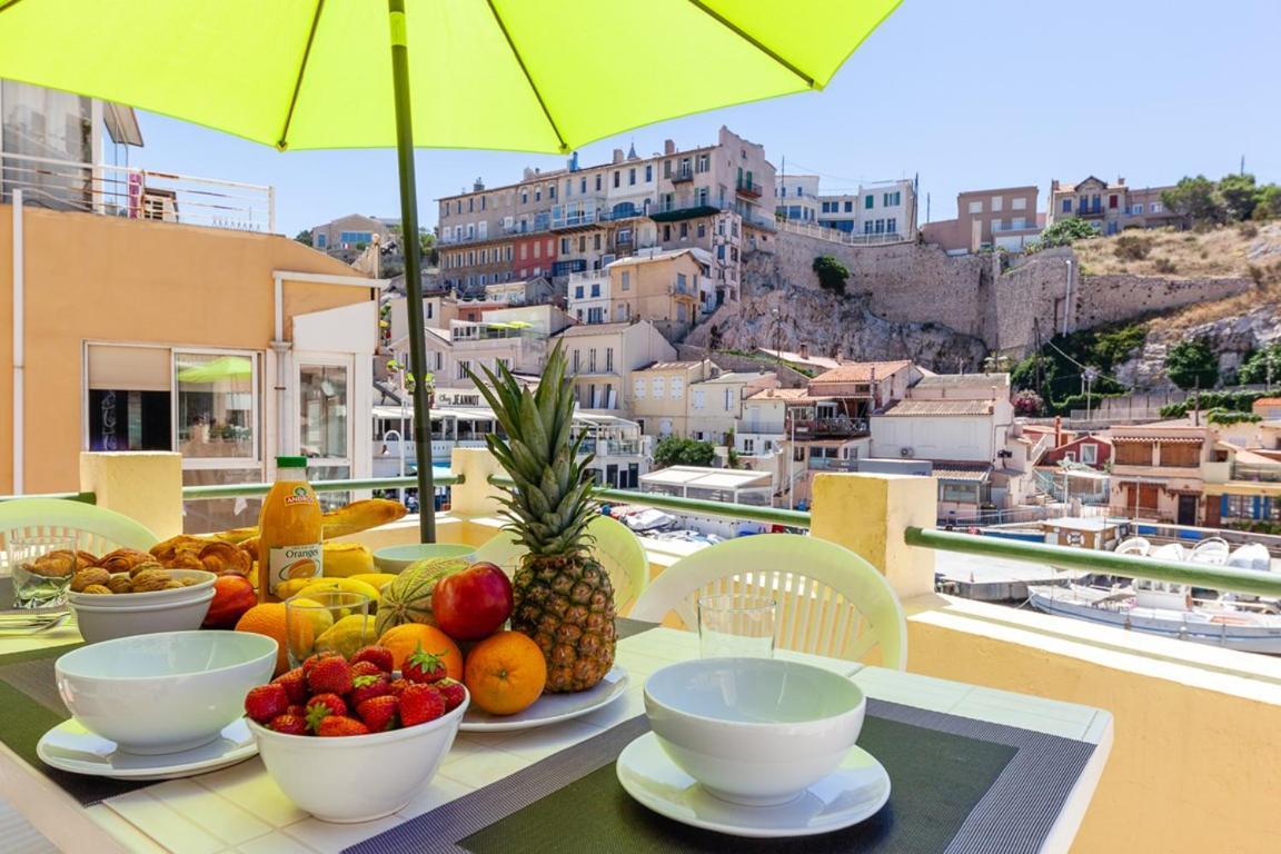 Au Vallon -Terrasse De Reve Au Vallon Des Auffes Marseille Eksteriør billede