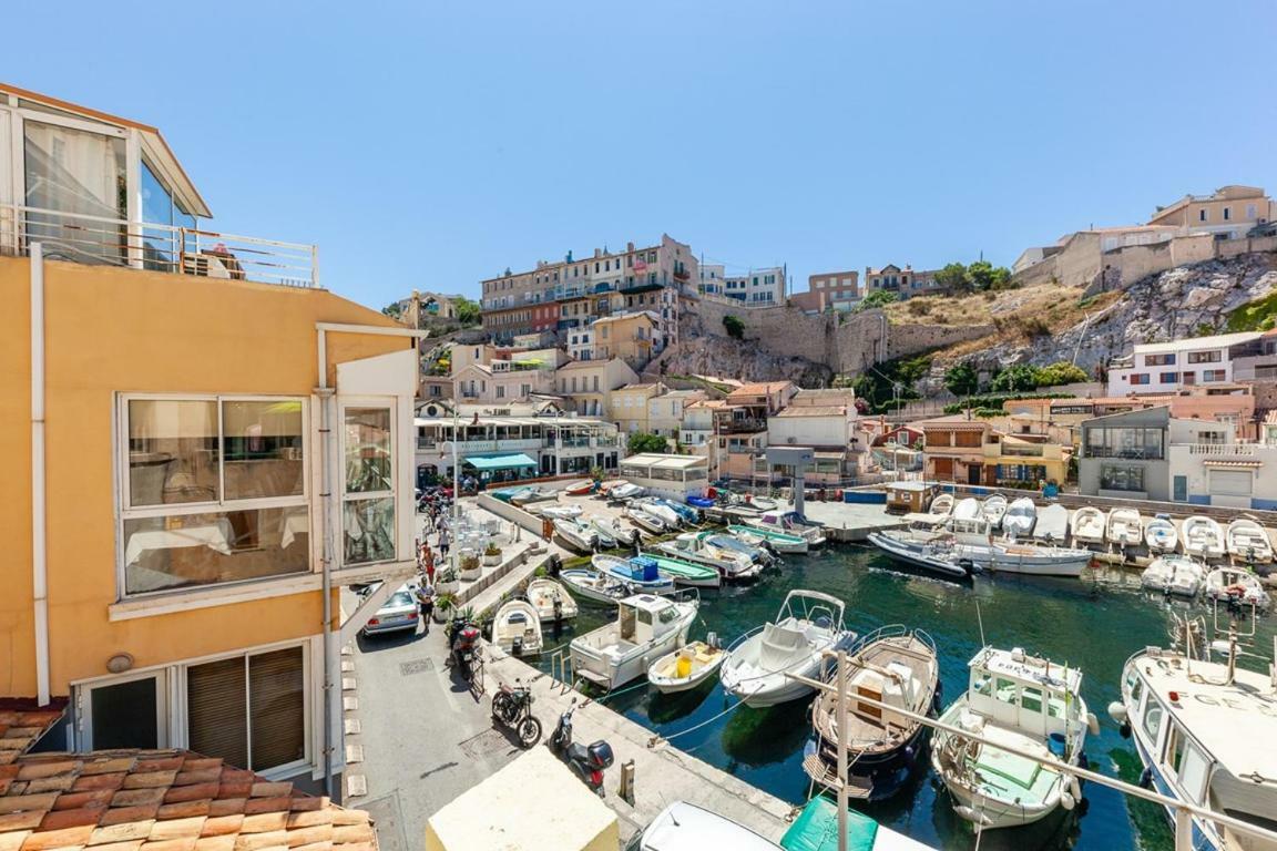 Au Vallon -Terrasse De Reve Au Vallon Des Auffes Marseille Eksteriør billede